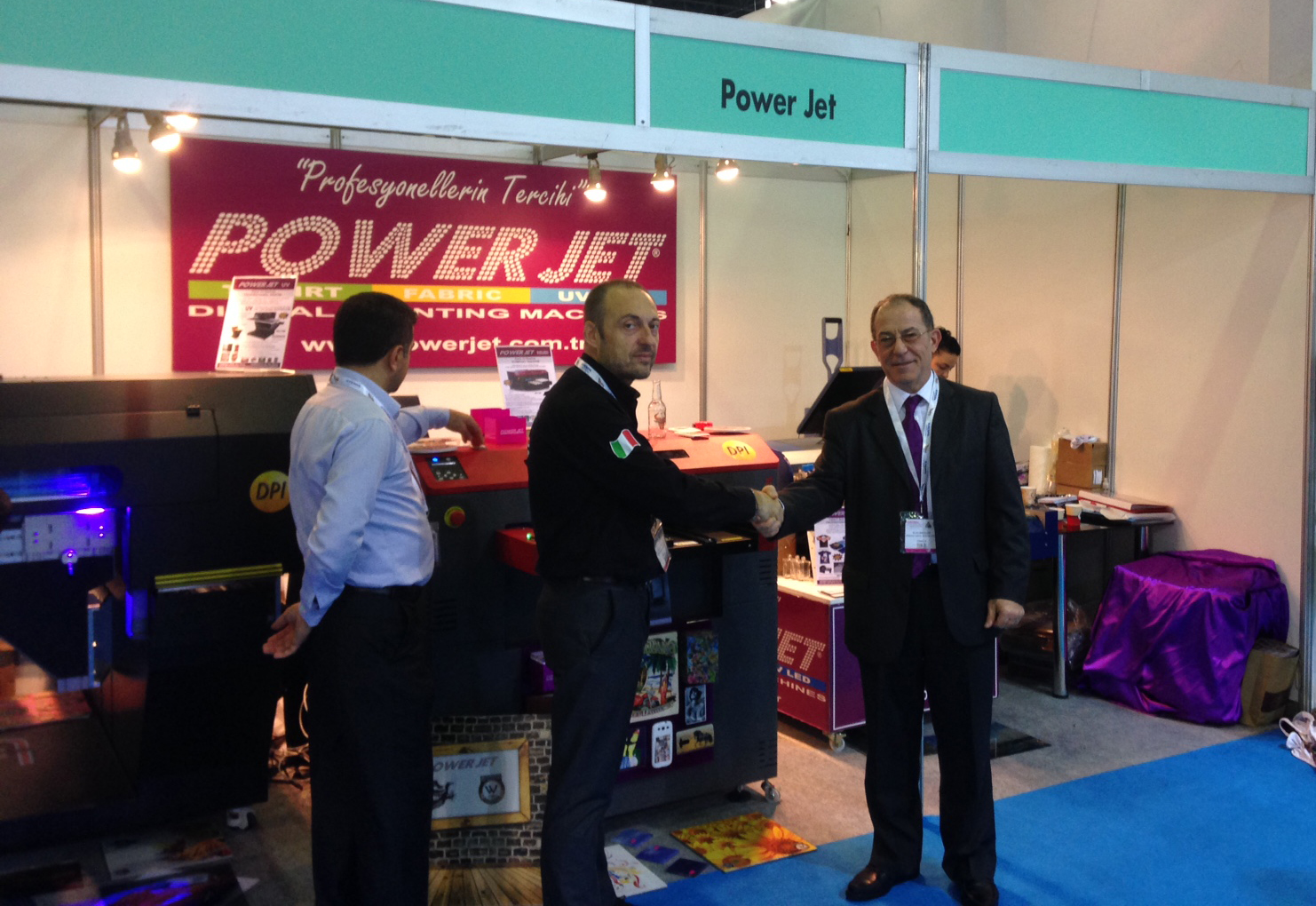 Fespa eurasia Istanbul 2014 Ser.Tec Power Digital agreement